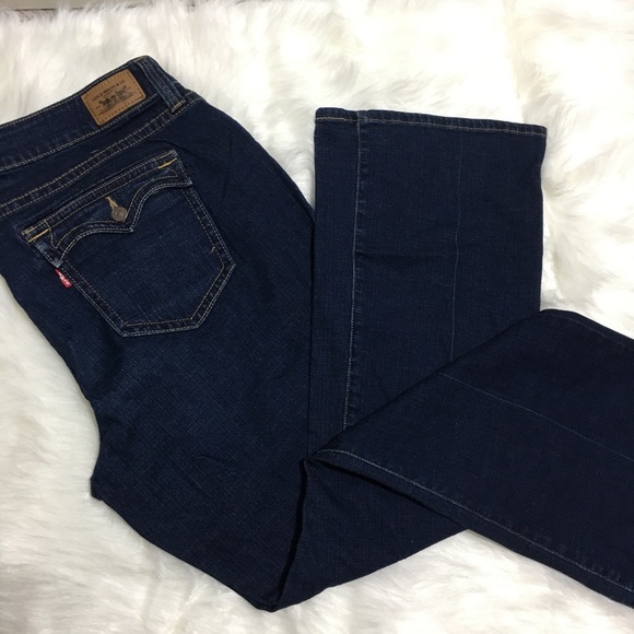 Levi’s 542 Flare Jeans Size 24W Plus Size EUC - Picture 5 of 5